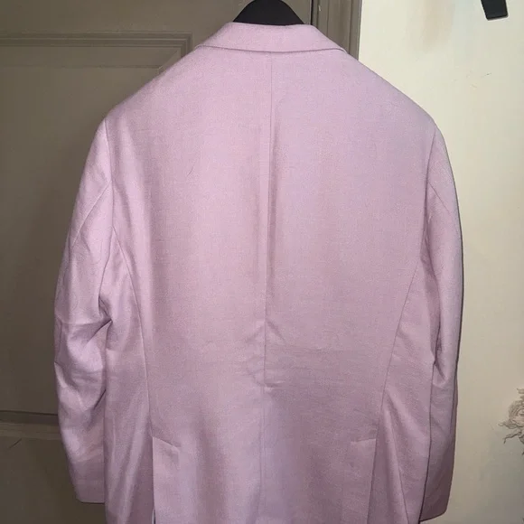 Mens pink sport coat 38s tailored fit - Picture 3 of 3